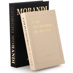 Giorgio Morandi Book Set in Black and Cream